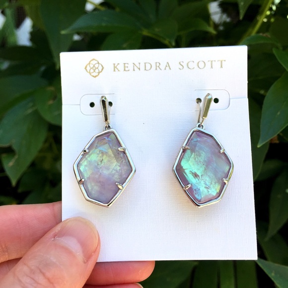 New Kendra Scott Dunn Large Drop Earrings - Picture 8 of 8